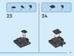 LEGO 40554 instructions page 17 – build guide