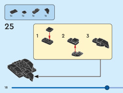 LEGO 40554 instructions page 18 – build guide