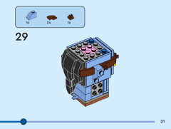 LEGO 40554 instructions page 21 – build guide