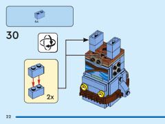 LEGO 40554 instructions page 22 – build guide