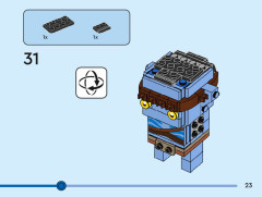 LEGO 40554 instructions page 23 – build guide