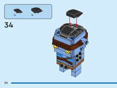 LEGO 40554 instructions page 26 – build guide
