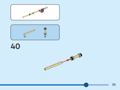 LEGO 40554 instructions page 33 – build guide