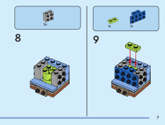 LEGO 40554 instructions page 7 – build guide