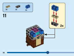 LEGO 40559 instructions page 14 – build guide