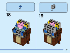 LEGO 40559 instructions page 19 – build guide