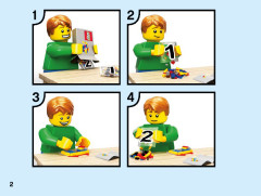 LEGO 40559 instructions page 2 – build guide