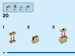 LEGO 40559 instructions page 20 – build guide