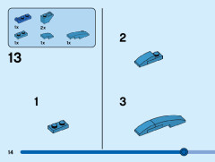 LEGO 40559 instructions page 14 – build guide