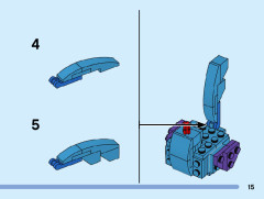 LEGO 40559 instructions page 15 – build guide