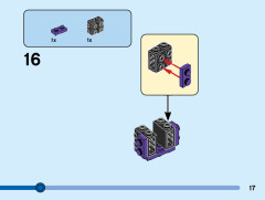 LEGO 40559 instructions page 17 – build guide