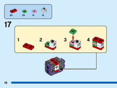 LEGO 40559 instructions page 18 – build guide