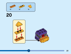 LEGO 40559 instructions page 21 – build guide
