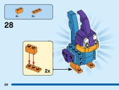 LEGO 40559 instructions page 28 – build guide