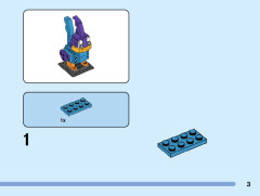 LEGO 40559 instructions page 3 – build guide