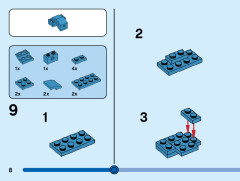 LEGO 40559 instructions page 8 – build guide