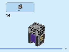 LEGO 40560 instructions page 17 – build guide