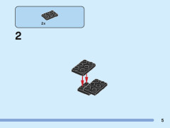 LEGO 40560 instructions page 5 – build guide