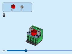 LEGO 40560 instructions page 10 – build guide