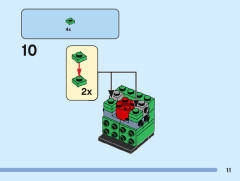 LEGO 40560 instructions page 11 – build guide