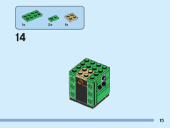 LEGO 40560 instructions page 15 – build guide