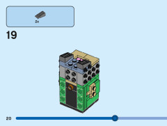 LEGO 40560 instructions page 20 – build guide