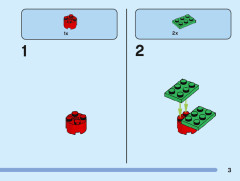 LEGO 40560 instructions page 3 – build guide