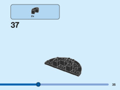 LEGO 40560 instructions page 35 – build guide