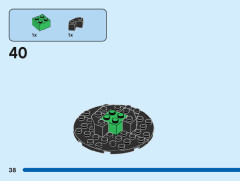 LEGO 40560 instructions page 38 – build guide