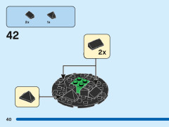 LEGO 40560 instructions page 40 – build guide
