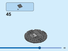 LEGO 40560 instructions page 43 – build guide