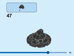 LEGO 40560 instructions page 45 – build guide