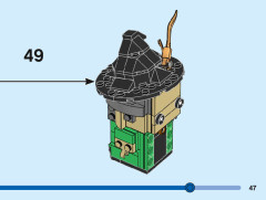 LEGO 40560 instructions page 47 – build guide