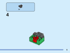LEGO 40560 instructions page 5 – build guide