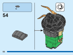 LEGO 40560 instructions page 50 – build guide