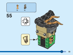 LEGO 40560 instructions page 51 – build guide