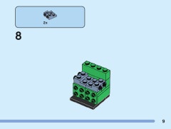 LEGO 40560 instructions page 9 – build guide