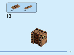 LEGO 40560 instructions page 13 – build guide
