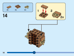 LEGO 40560 instructions page 14 – build guide