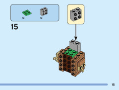 LEGO 40560 instructions page 15 – build guide