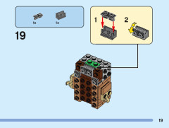 LEGO 40560 instructions page 19 – build guide