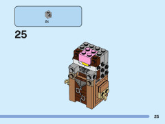 LEGO 40560 instructions page 25 – build guide