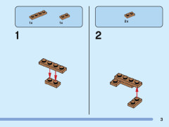 LEGO 40560 instructions page 3 – build guide