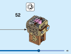 LEGO 40560 instructions page 45 – build guide