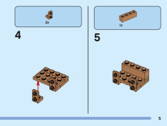 LEGO 40560 instructions page 5 – build guide