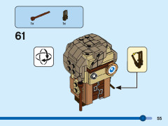 LEGO 40560 instructions page 55 – build guide