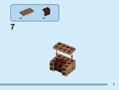 LEGO 40560 instructions page 7 – build guide