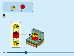 LEGO 40560 instructions page 10 – build guide