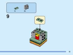 LEGO 40560 instructions page 11 – build guide