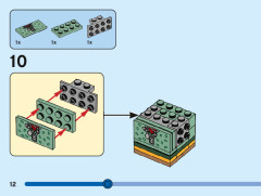 LEGO 40560 instructions page 12 – build guide